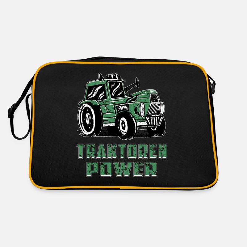 TRAKTOR TRAKTOREN POWER Retro Tasche