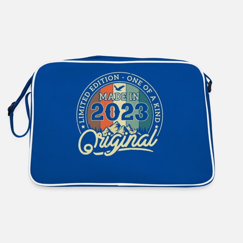 Vintage Geburtstag 2023 Retro Tasche
