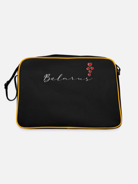 Belarus - Retro Bag - black/gold - Back