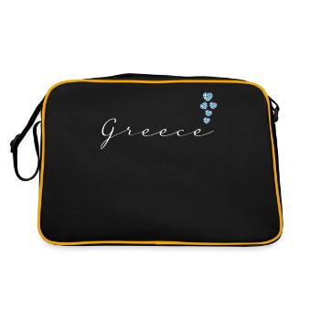 Grèce - Sac Retro - noir/or - Dos