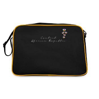 Central African Republic - Retro Bag - black/gold - Back