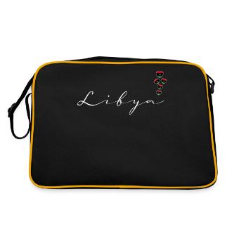 Libéria - Sac Retro - noir/or - Dos
