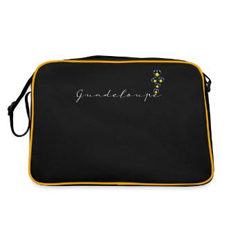 Guadeloupe - Sac Retro - noir/or - Dos