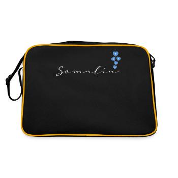 Somalie - Sac Retro - noir/or - Dos