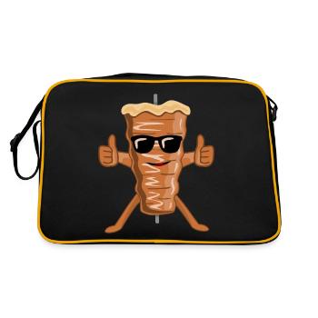 Lunettes de soleil Döner kebab kebab - Sac Retro - noir/or - Dos