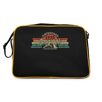 Geniales Geburtstagsgeschenk 1935 Limited Edition - Retro Bag - black/gold - Back