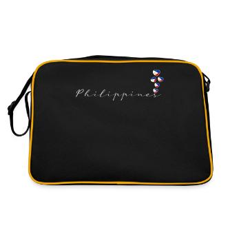 Philippines - Sac Retro - noir/or - Dos