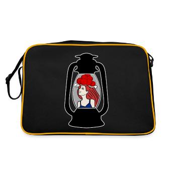 Black Forest Bollenhut Black Forest Girl - Retro Bag - black/gold - Back