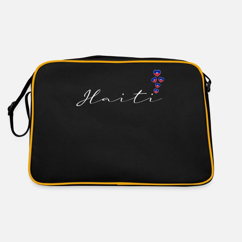 Haïti - Sac Retro - noir/or