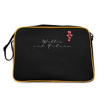 Wallis et Futuna - Sac Retro - noir/or - Dos
