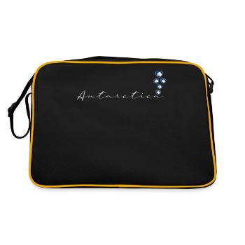 Antarctique - Sac Retro - noir/or - Dos