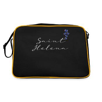 Sainte-Hélène - Sac Retro - noir/or - Dos