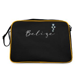 Belize - Sac Retro - noir/or - Dos