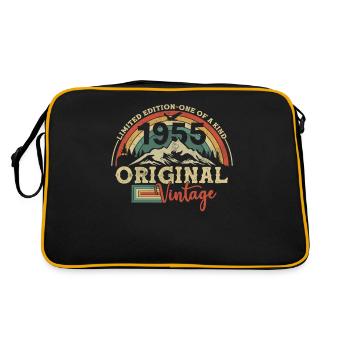 Bail. Millésime 1955 68/69 ans - Sac Retro - noir/or - Dos