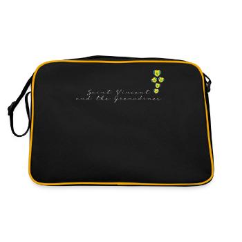 Saint Vincent et les Grenadines - Sac Retro - noir/or - Dos