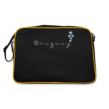 Uruguay - Sac Retro - noir/or - Dos