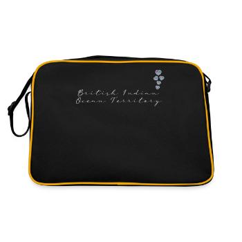 British Indian Ocean Territory - Retro Bag - black/gold - Back
