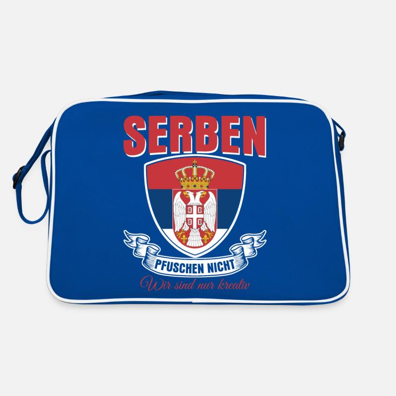 Serbie Drapeau serbe Sac Retro