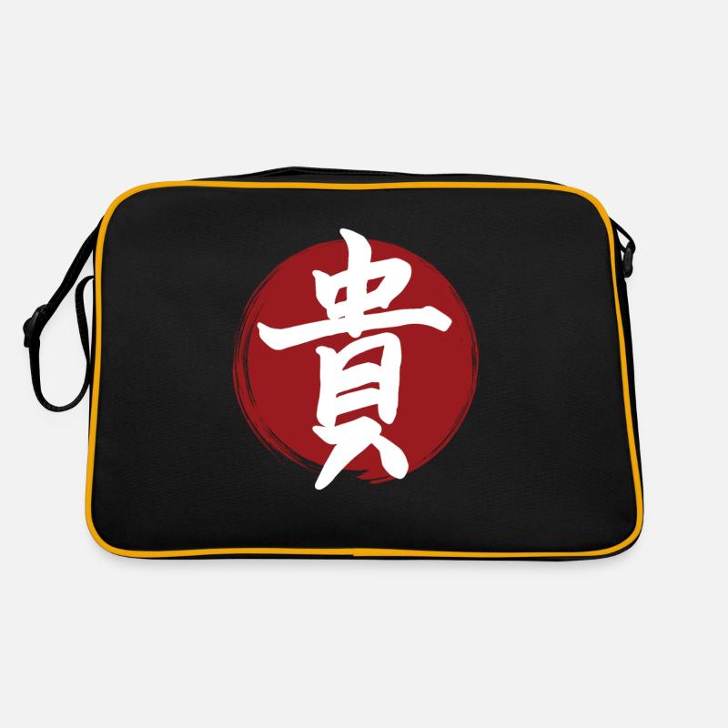 Kanji d’honneur Sac Retro