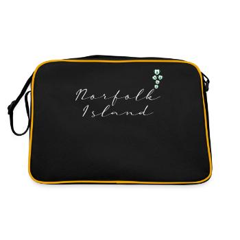 Norfolk Island - Retro Bag - black/gold - Back