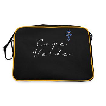 Cap Vert - Sac Retro - noir/or - Dos