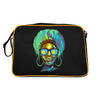 Palau - Sac Retro - noir/or - Dos