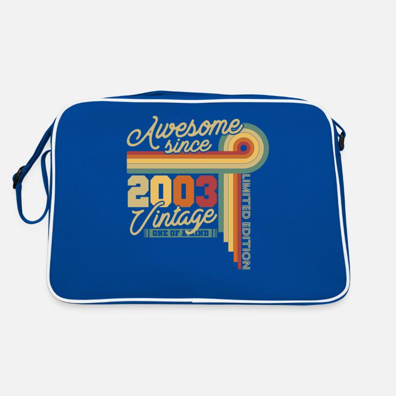 2003 Vintage Anniversary Retro 20 Years Retro Bag