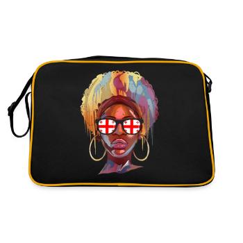 Géorgie - Sac Retro - noir/or - Dos