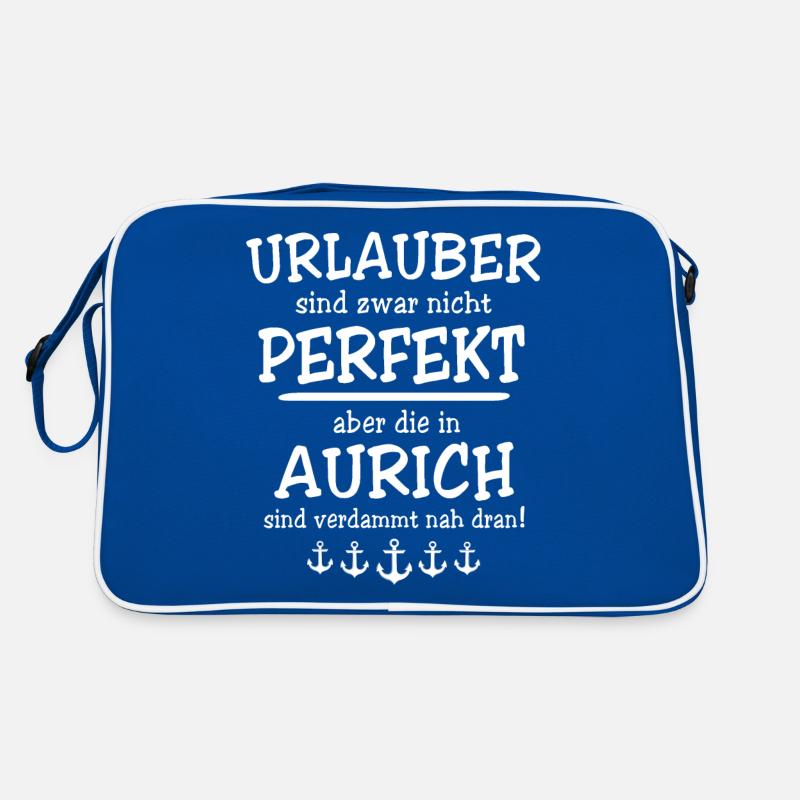 Aurich Sprüche Retro Tasche