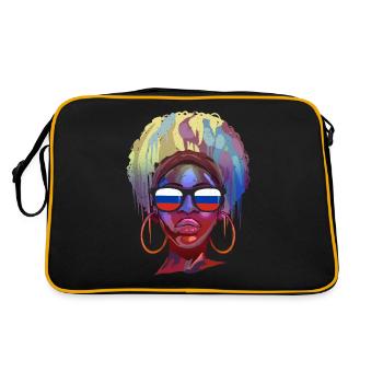 Russie - Sac Retro - noir/or - Dos