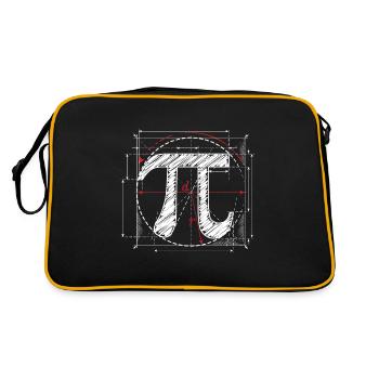 Jour Pi - Sac Retro - noir/or - Dos