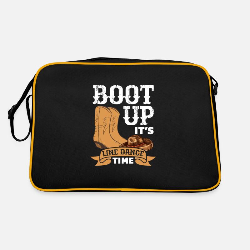 Linedance Country Line Dancer Linedancing Cadeau Sac Retro