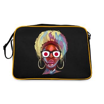 Japan - Retro Bag - black/gold - Back
