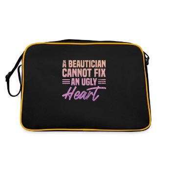 Esthéticien - Sac Retro - noir/or - Dos