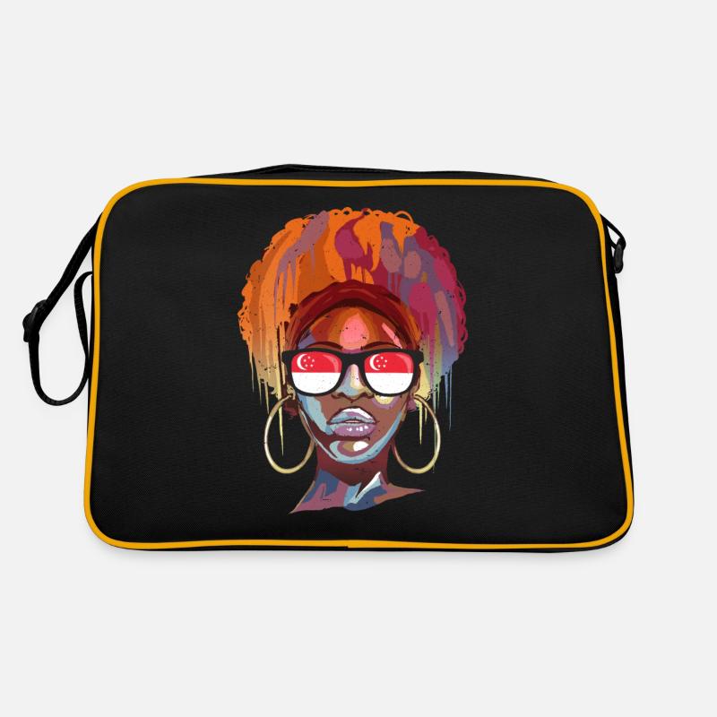 Singapur Retro Tasche