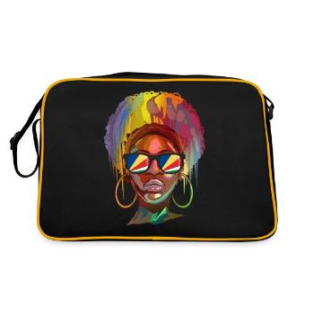 Seychelles - Sac Retro - noir/or - Dos