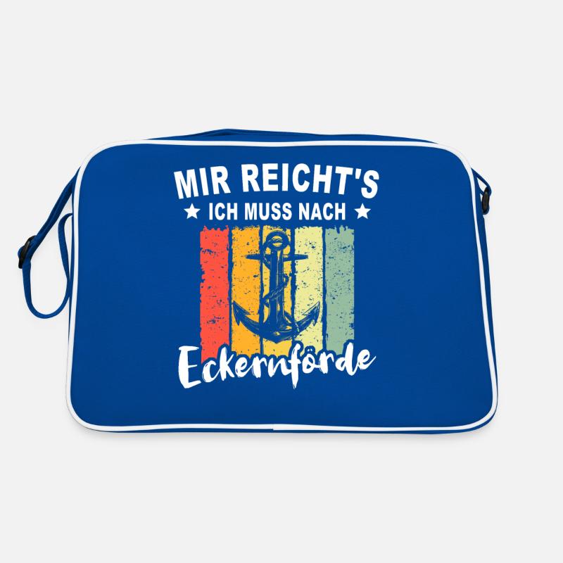 Eckernförde Sprüche Eckernförder Spruch Retro Tasche