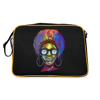 Belize - Sac Retro - noir/or - Dos