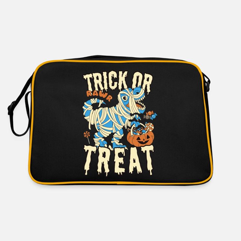 Déguisement de momie T-Rex avec citrouille Sac Retro