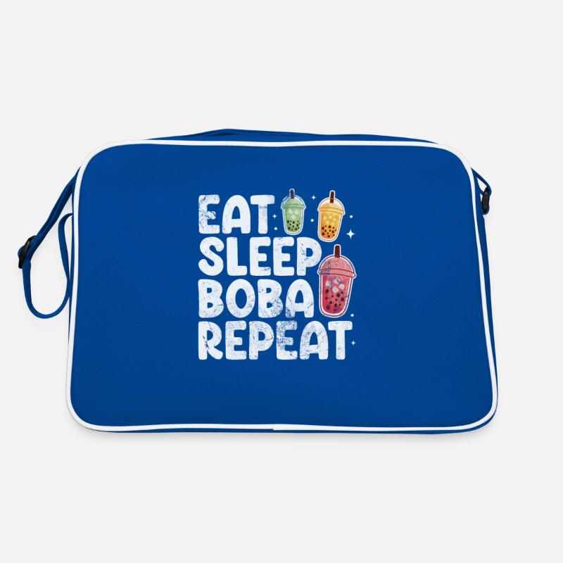 Bubble Tea Boba Tea Kawaii Geschenk Retro Tasche