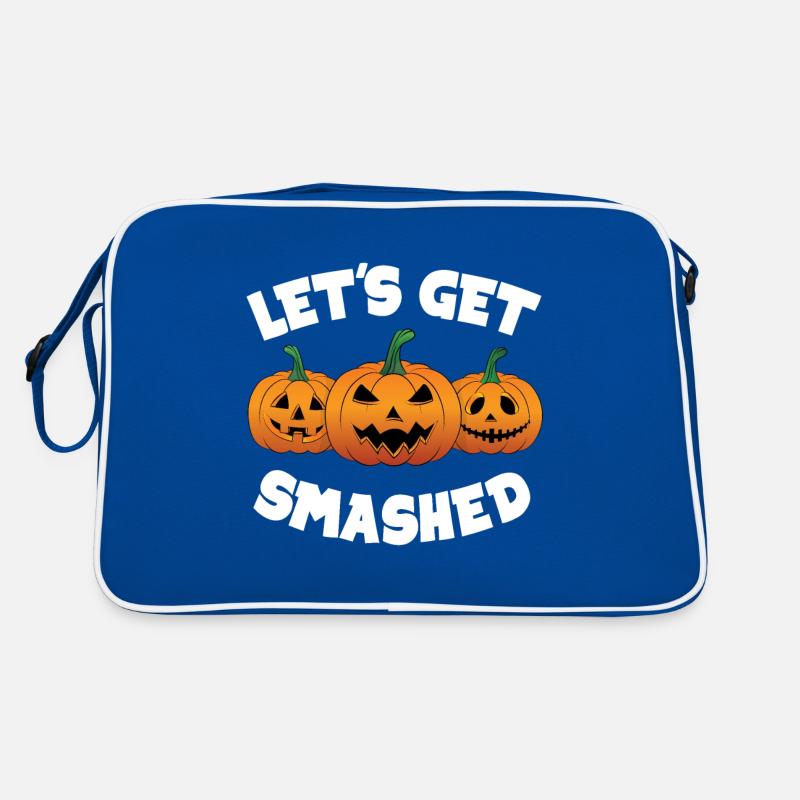 Let's Get Smashed Pumpkins Retro Bag