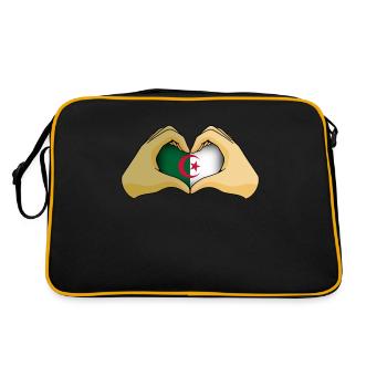 Algérie - Sac Retro - noir/or - Dos