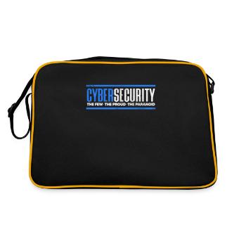 Hacker - Retro Bag - black/gold - Back