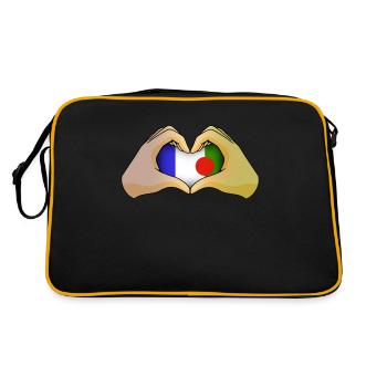 Batwa - Sac Retro - noir/or - Dos