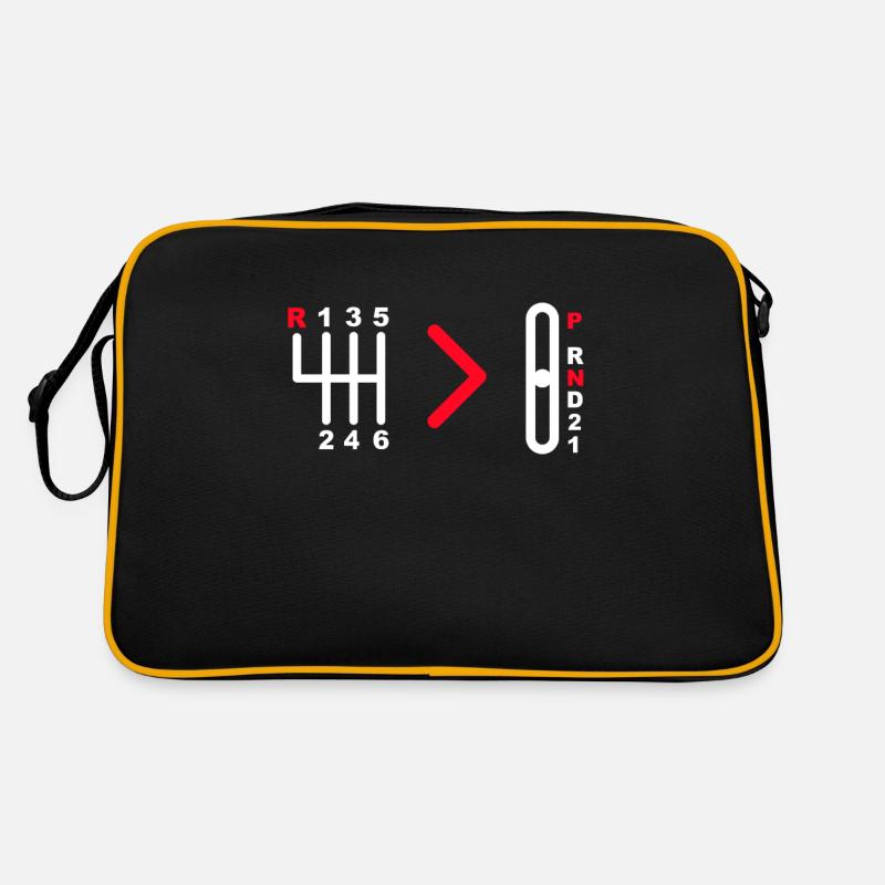 Manual Transmission Car Manual Gearbox Stick Retro Bag