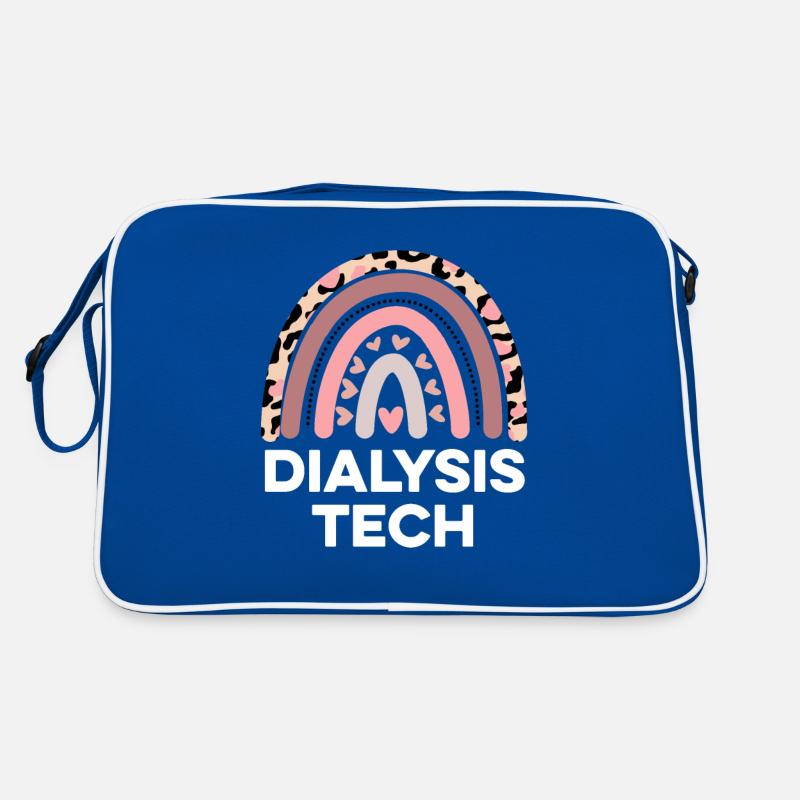 Dialyse-Tech-Dialyse-Krankenschwester Wertschätzung Lustig Retro Tasche
