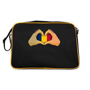 Tchad - Sac Retro - noir/or - Dos