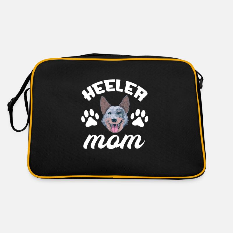 Australian Cattle Dog Mutter Hund Hunde Geschenk Retro Tasche