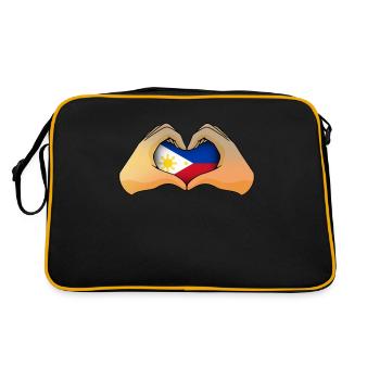 Philippines - Sac Retro - noir/or - Dos
