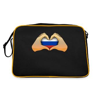 Russie - Sac Retro - noir/or - Dos